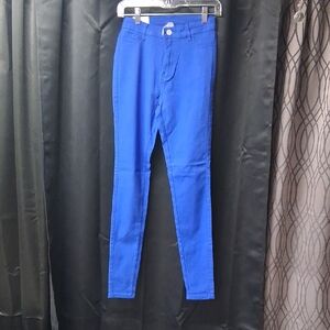 Women's Straight Leg Jeans - Blue